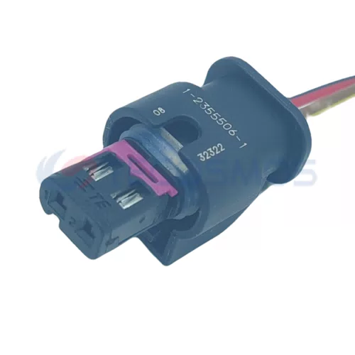 Wire Harness Plug of Automobile Waterproof Connector 2 Pin Female 1-2355506-1 - image 5